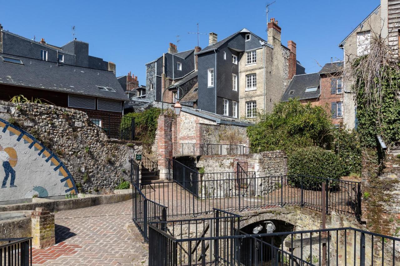 La Mezzanine D'Au Sans Pareil- Cosy Appartement City Center Honfleur Exterior foto