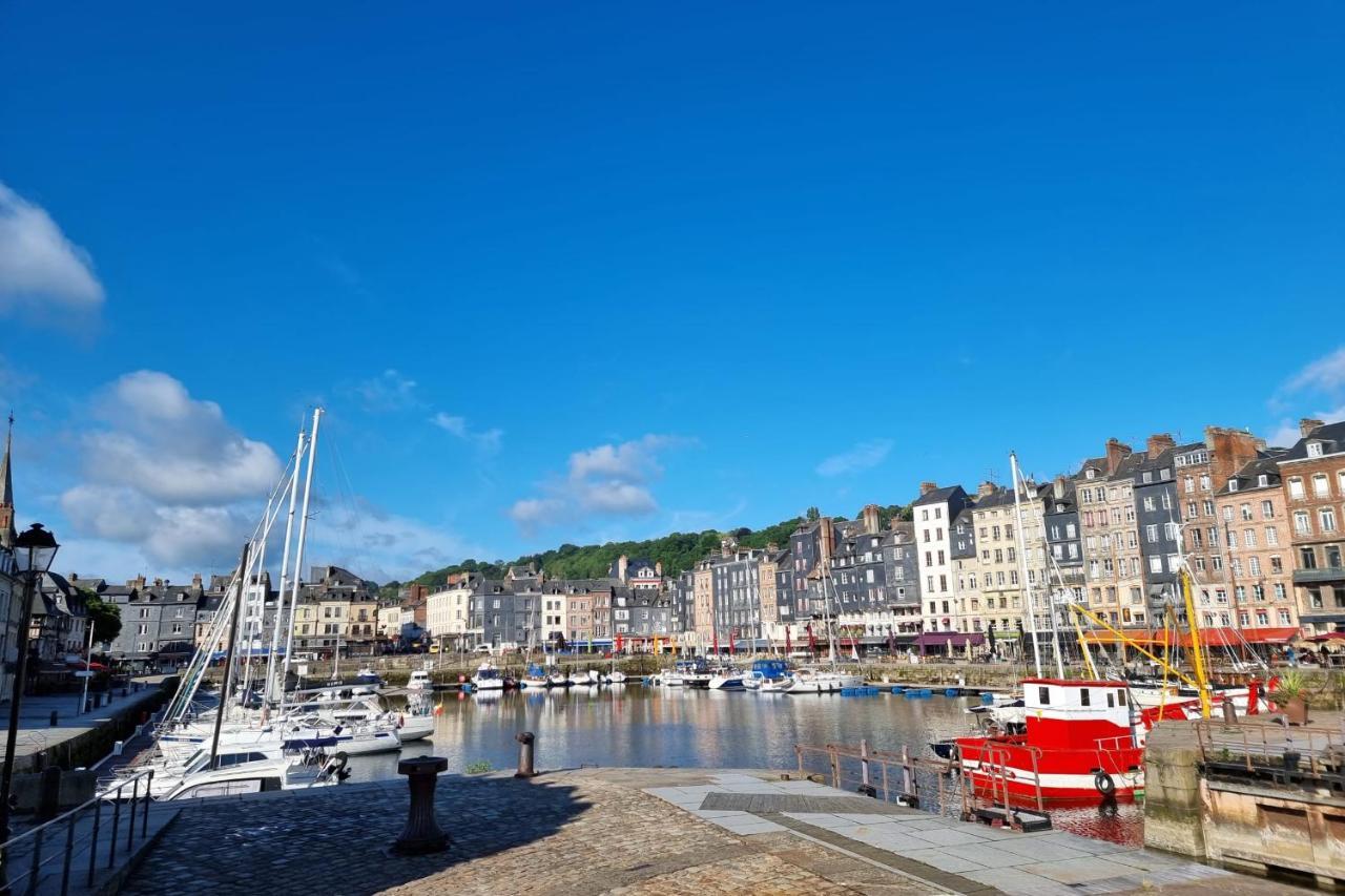 La Mezzanine D'Au Sans Pareil- Cosy Appartement City Center Honfleur Exterior foto